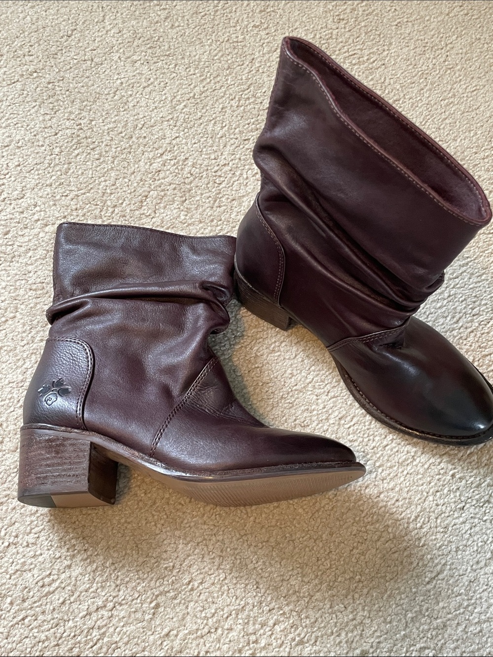 Patricia Nash Monte Leather Heeled Boots